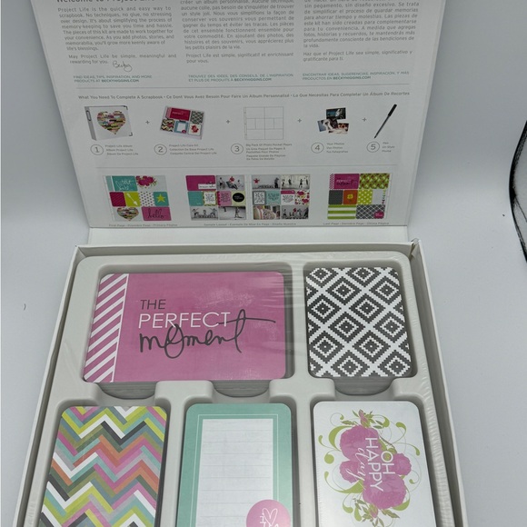 Becky Higgins Project Life Favorite Things Edition Core Kit Scrapbooking Cards - Picture 3 of 5